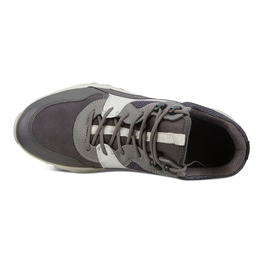Mens Sneakers - ECCO St.1 Ankle Boot - Dark Grey - 2740HNBJK